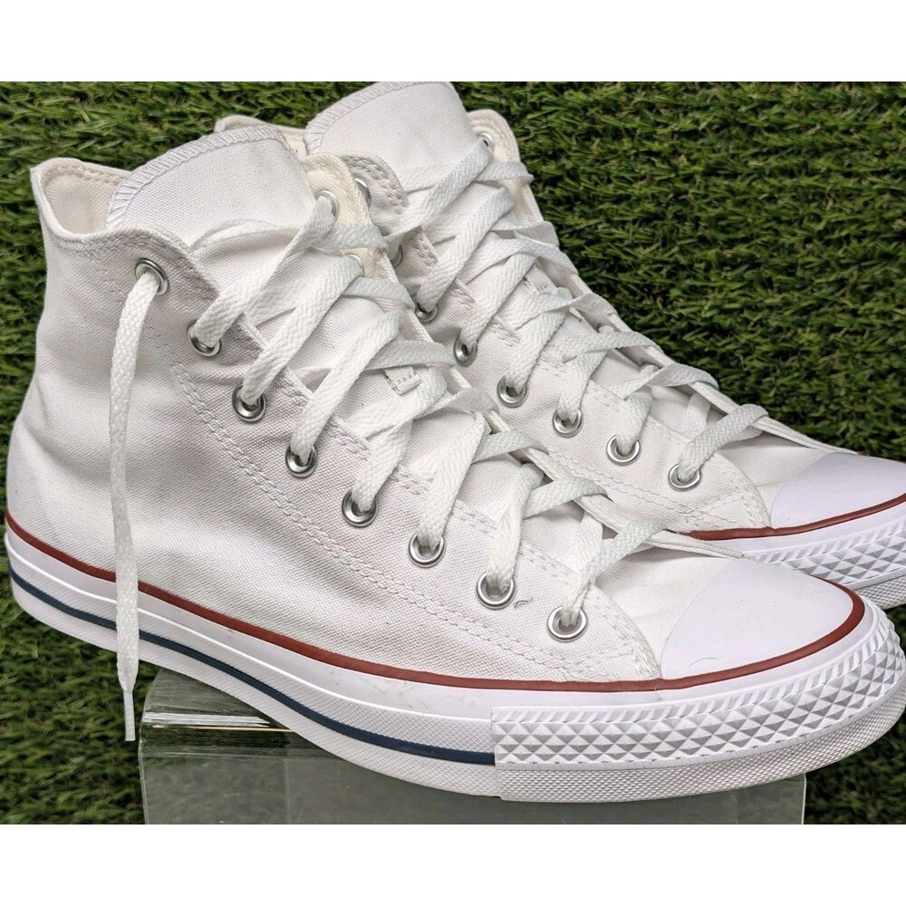 Converse Chuck Taylor All Star Hi Mens Size 11.5 White Athletic Shoes Sneakers